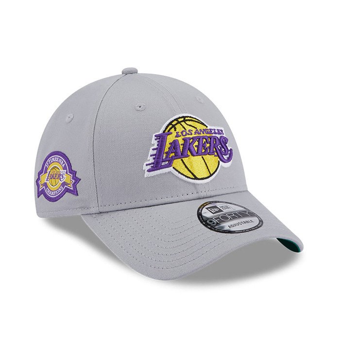 Casquette New Era NBA Los Angeles Lakers Team Side Patch 9forty image n°1