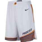 Color Blanc du produit Short NBA Phoenix Suns Nike Association Edition 2023/24