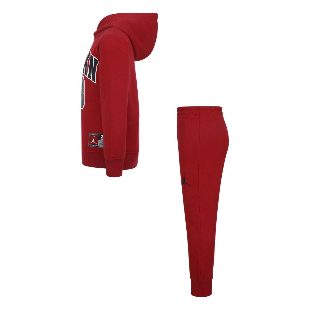 Survêtement Jordan 23 jersey enfant rouge - Basket4Ballers