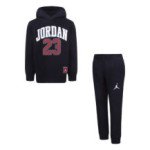 Color Noir du produit Survêtement Jordan 23 jersey enfant noir
