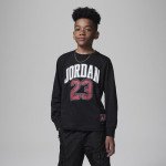 Color Noir du produit T-shirt Jordan 23 jersey enfant manches longues noir
