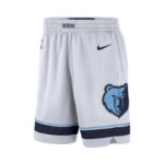 Color Blanc du produit Short NBA Memphis Grizzlies Nike Association Edition