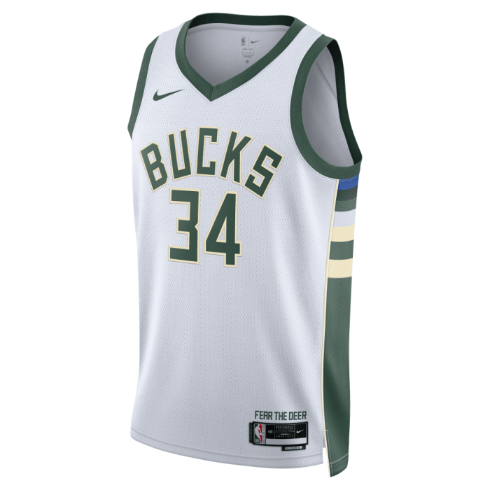 Maillot NBA Giannis Antetokounmpo Milwaukee Bucks Nike Association Edition 2022/23