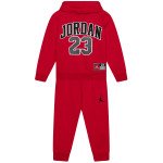 Color Rouge du produit Survêtement Jordan 23 jersey enfant rouge