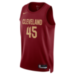 Color Red of the product Maillot NBA Donovan Mitchell Cleveland Cavaliers...