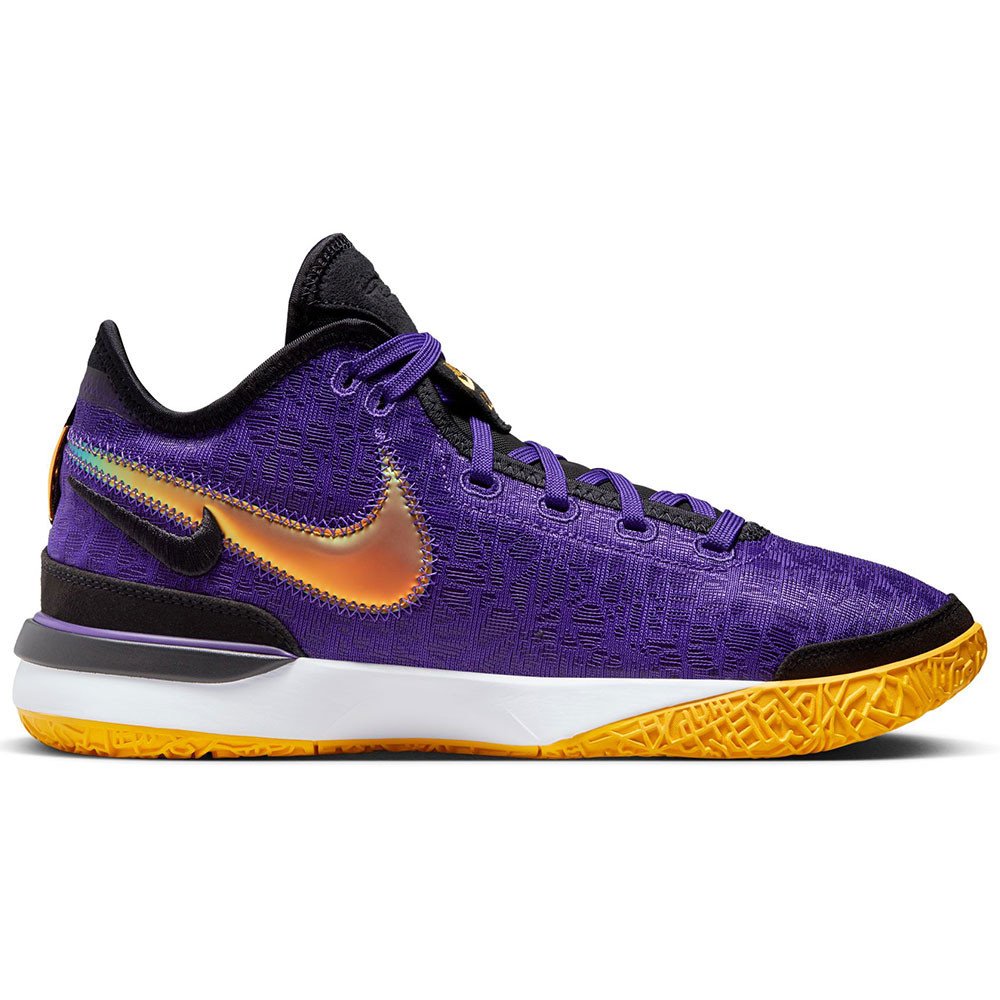 Nike LeBron NXXT Gen Lakers Men's Basketball Shoes, Purple/Gold, Size: 10.5