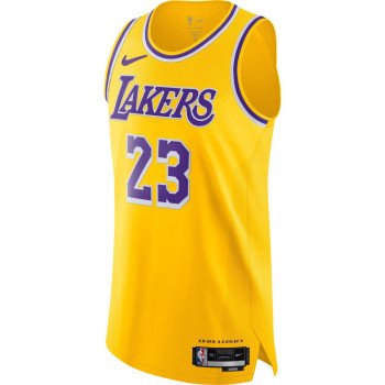 LeBron James Los Angeles Lakers Nike Name & Number T-Shirt - Gold