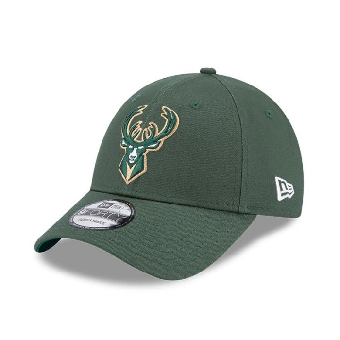 Casquette New Era NBA Milwaukee Bucks Side Patch 9forty image n°2