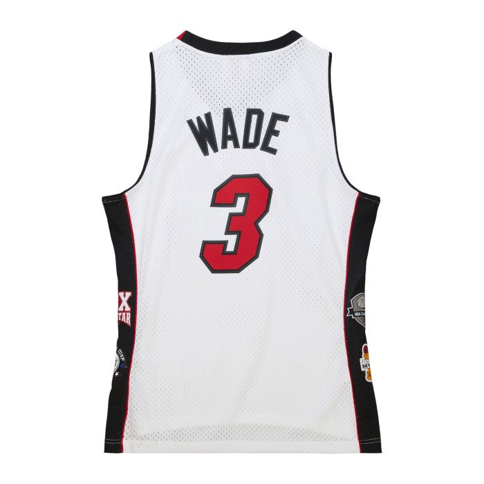 Maillot NBA Dwyane Wade Miami Heat Mitchell & Ness Hall Of Fame 2023 Edition image n°2