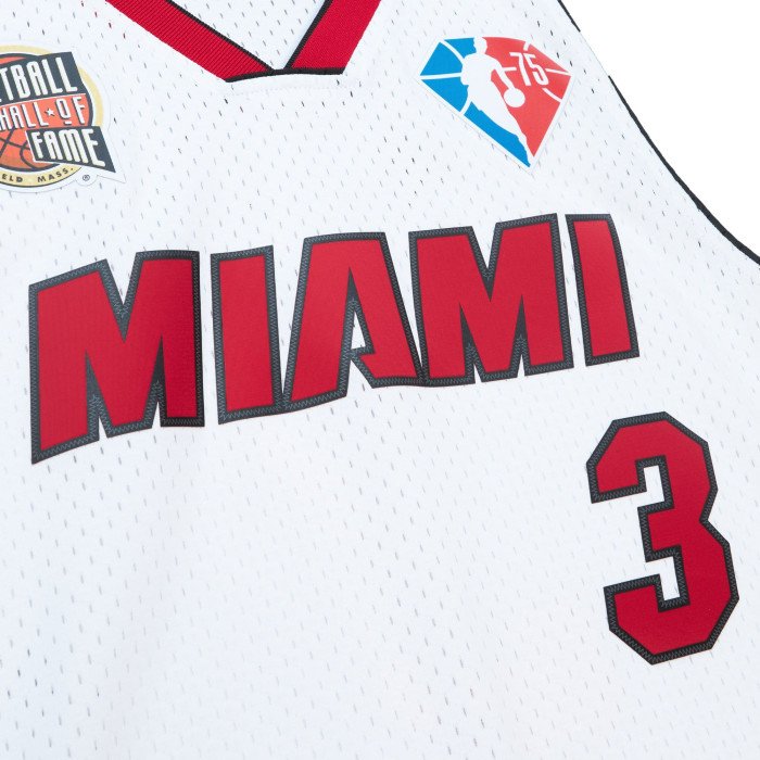 Maillot NBA Dwyane Wade Miami Heat Mitchell & Ness Hall Of Fame 2023 Edition image n°3