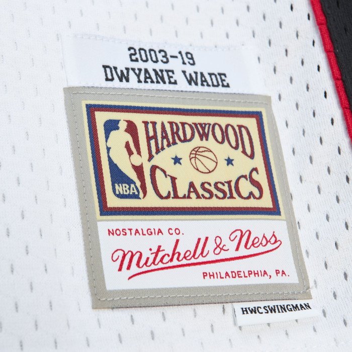 Maillot NBA Dwyane Wade Miami Heat Mitchell & Ness Hall Of Fame 2023 Edition image n°4