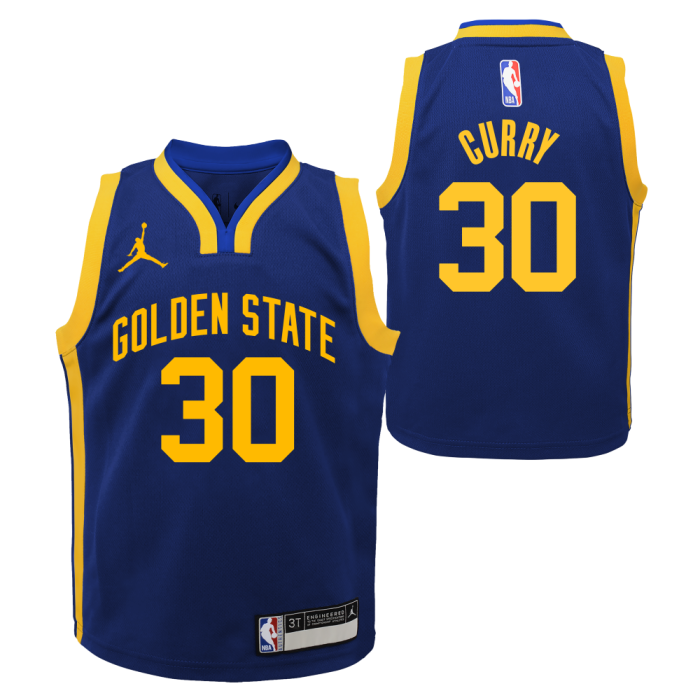 0-7 Statement Replica Jersey P Golden State Warriors Curry Stephen NBA image n°3