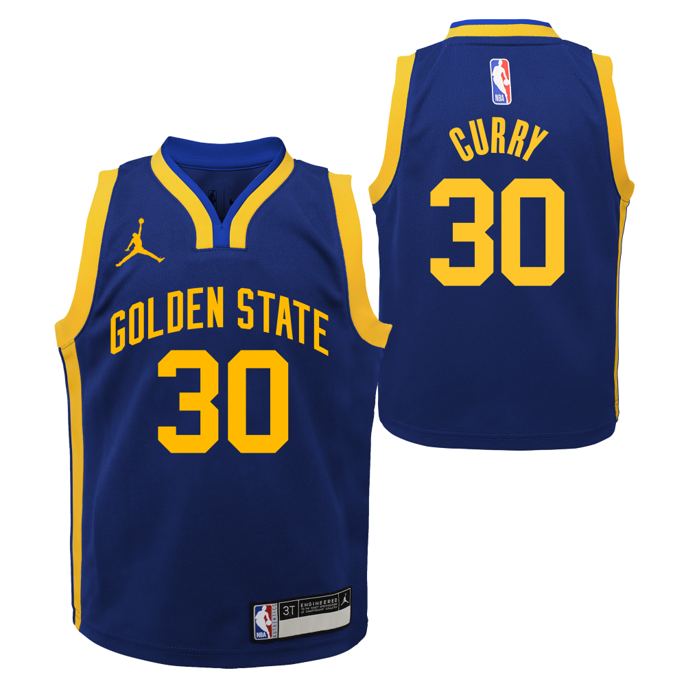 Maillot NBA Stephen Curry Golden State Warriors Jordan Statement 