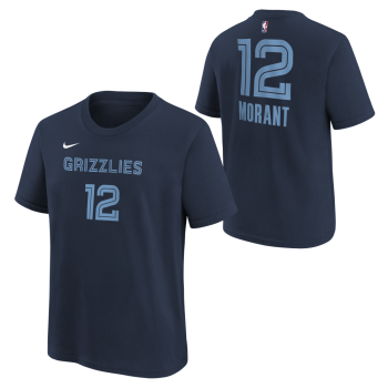 T-shirt NBA Enfant Ja Morant Memphis Grizzlies Nike Name&Number | Nike