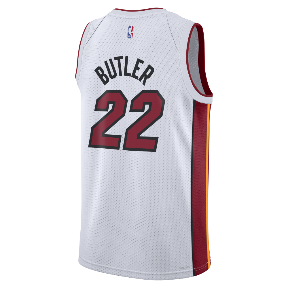 Maillot NBA Jimmy Butler Miami Heat Nike Association Edition Enfant ...