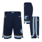Color Bleu du produit Short NBA Memphis Grizzlies Nike Icon Edition Enfant