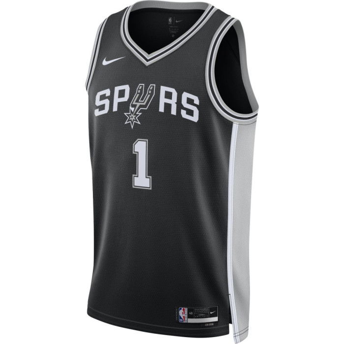 NBA Jersey Victor Wembanyama San Antonio Spurs Nike Icon Edition swingman