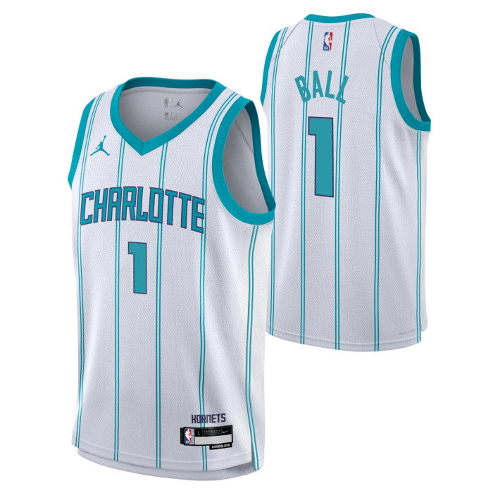 Boys Association Swingman Jrsy Charlotte Hornets Ball Lamelo NBA image n°3