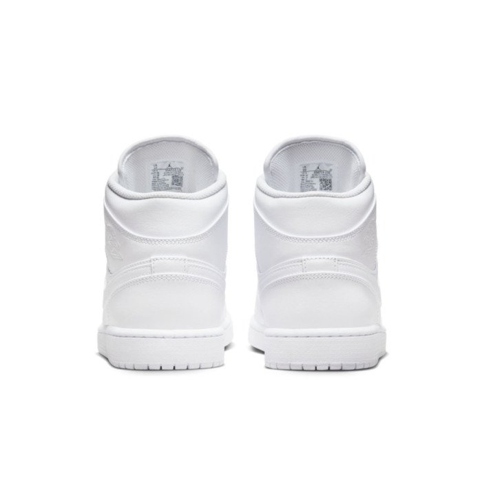 Air Jordan 1 Mid white/white-white image n°5