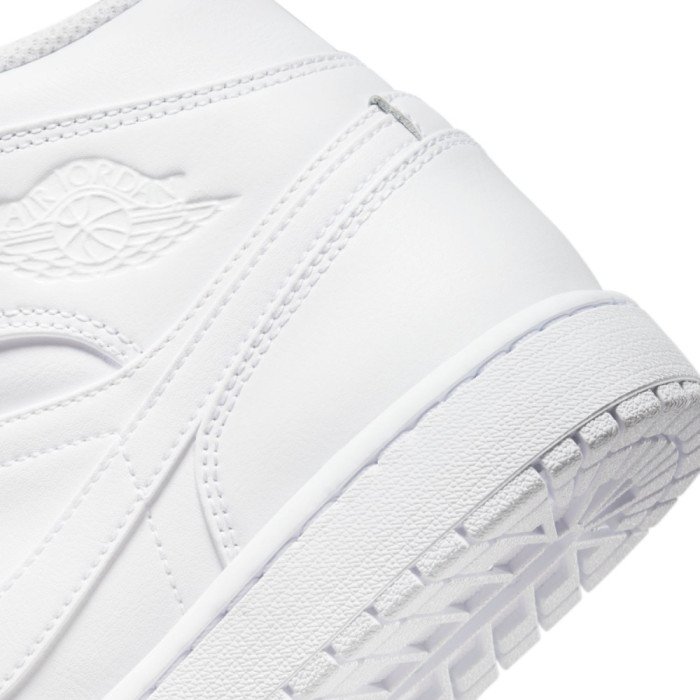 Air Jordan 1 Mid white/white-white image n°10