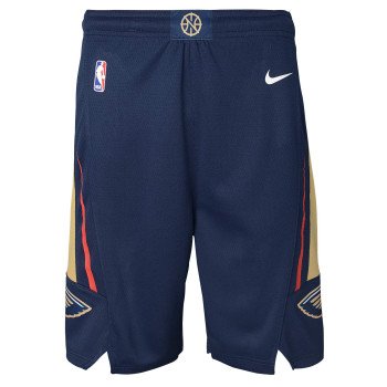 Youth LA Clippers Nike Royal 2020/21 Swingman Shorts - Icon Edition