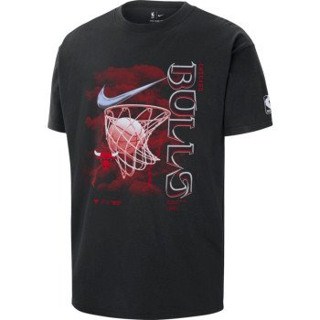 T-shirt Chicago Bulls Courtside Max90 black NBA | Nike