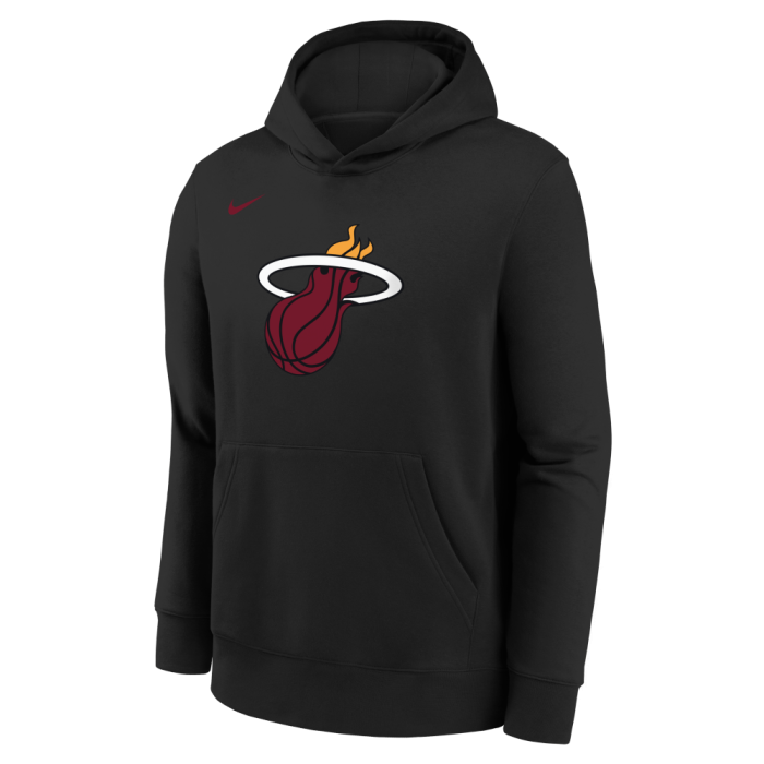 Sweat à Capuche NBA Enfant Miami Heat Nike Club Logo