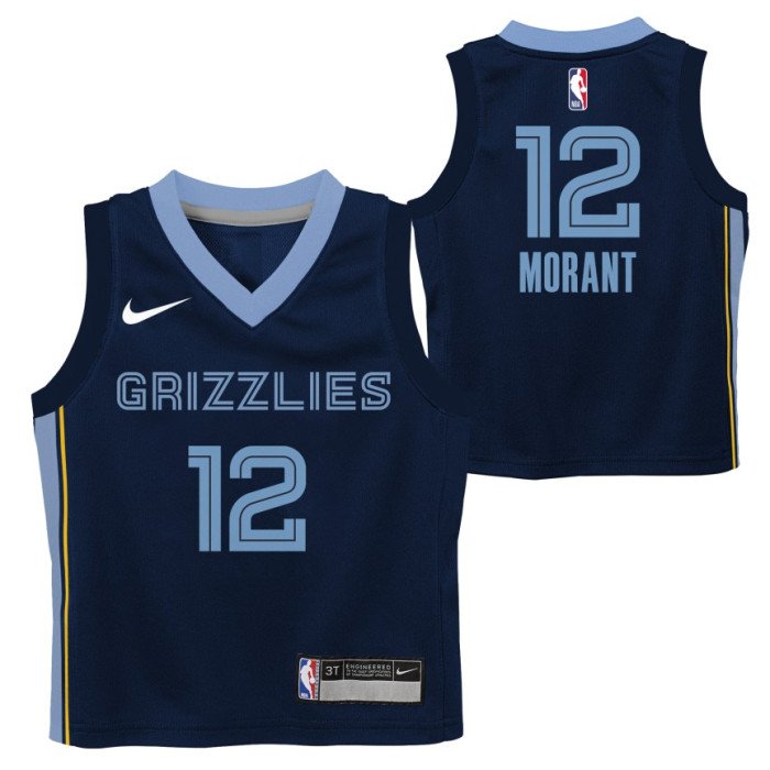 Maillot NBA Ja Morant Memphis Grizzlies Nike Icon Edition Petit Enfant
