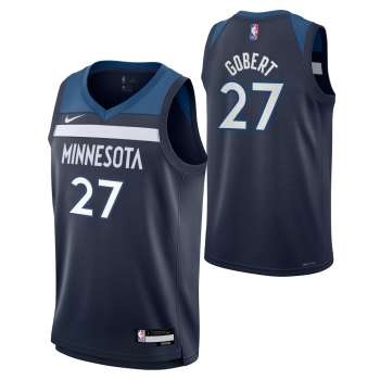 D'Angelo Russell Minnesota Timberwolves Nike Youth 2021/22 Swingman Jersey  - City Edition - Blue