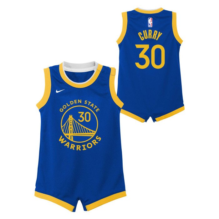 Body NBA Bébé Stephen Curry Golden State Warriors Nike Icon Edition image n°3