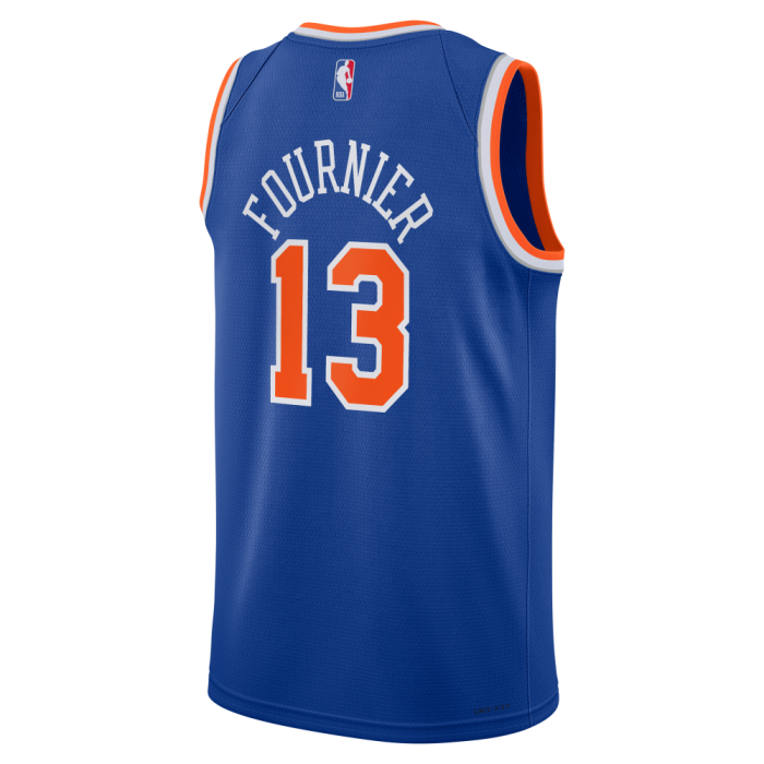 Maillot NBA Enfant Evan Fournier New York Knicks Nike Icon Edition image n°2