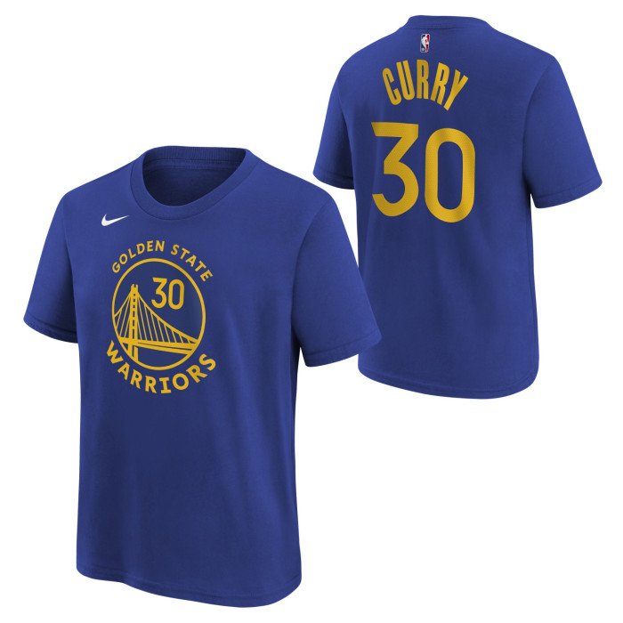 T-Shirt NBA Enfant Name&Number Golden State Warriors Stephen Curry image n°3