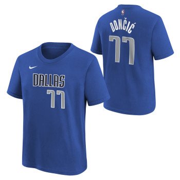 T-shirt NBA Luka Doncic Dallas Mavericks Nike Name&number Enfant