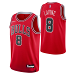 Color Red of the product NBA Jersey Enfant Zach Lavine Chicago Bulls Nike...