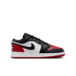 Color White of the product Air Jordan 1 Low Bred Toe Enfant GS