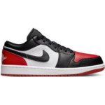 Color White of the product Air Jordan 1 Low Bred Toe