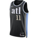 Color Noir du produit Maillot NBA Trae Young Atlanta Hawks Nike City Edition