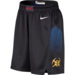 Color Black of the product Short NBA Denver Nuggets Nike City Edition