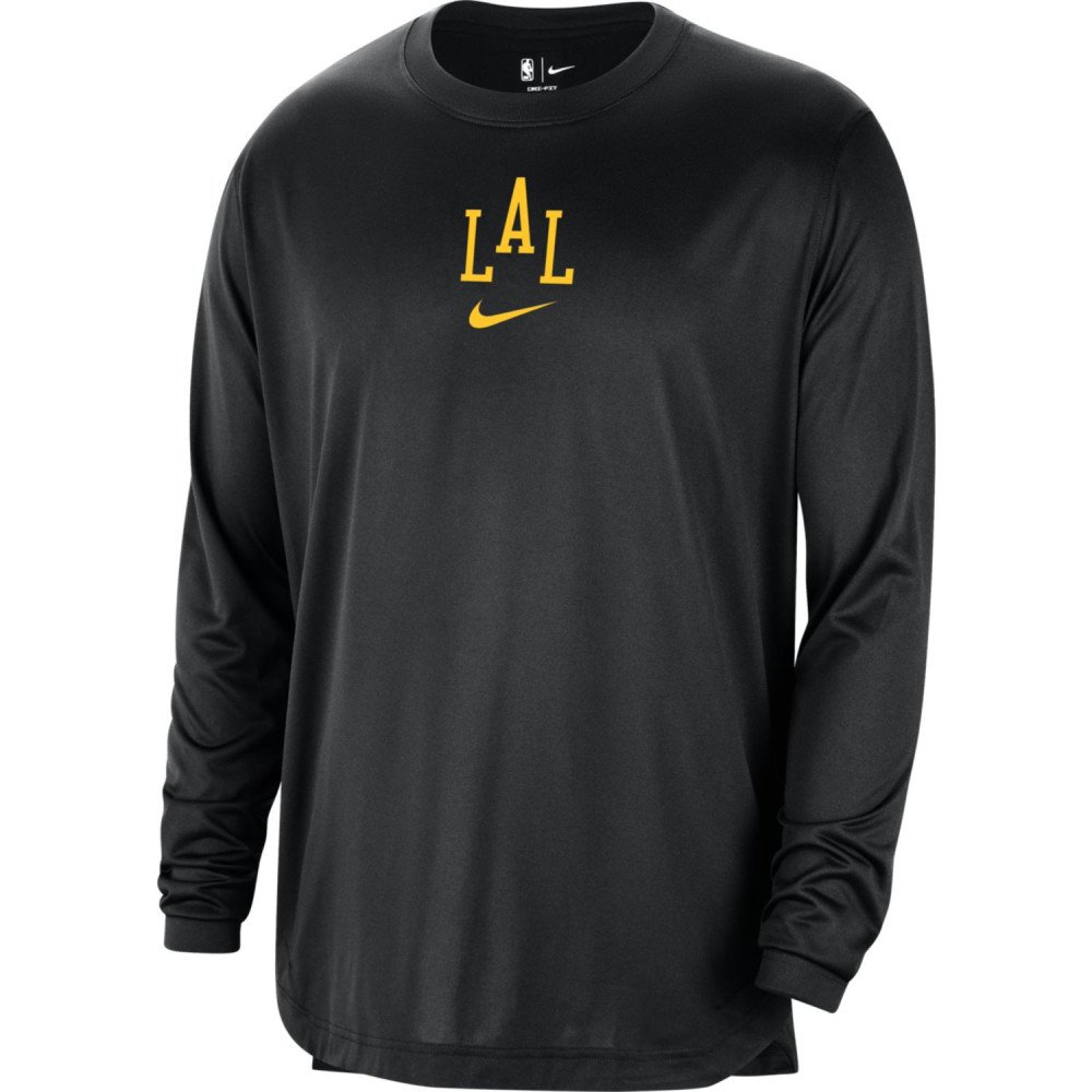 T-Shirt NBA manches longues Los Angeles Lakers Nike City Edition ...
