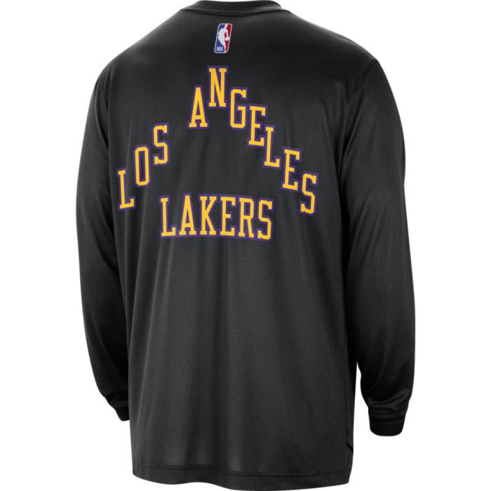 T-Shirt NBA manches longues Los Angeles Lakers Nike City Edition image n°3
