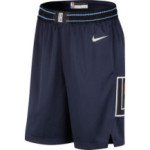 Color Blue of the product Short NBA Los Angeles Clippers Nike City Edition