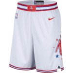 Color Blanc du produit Short NBA Houston Rockets Nike City Edition