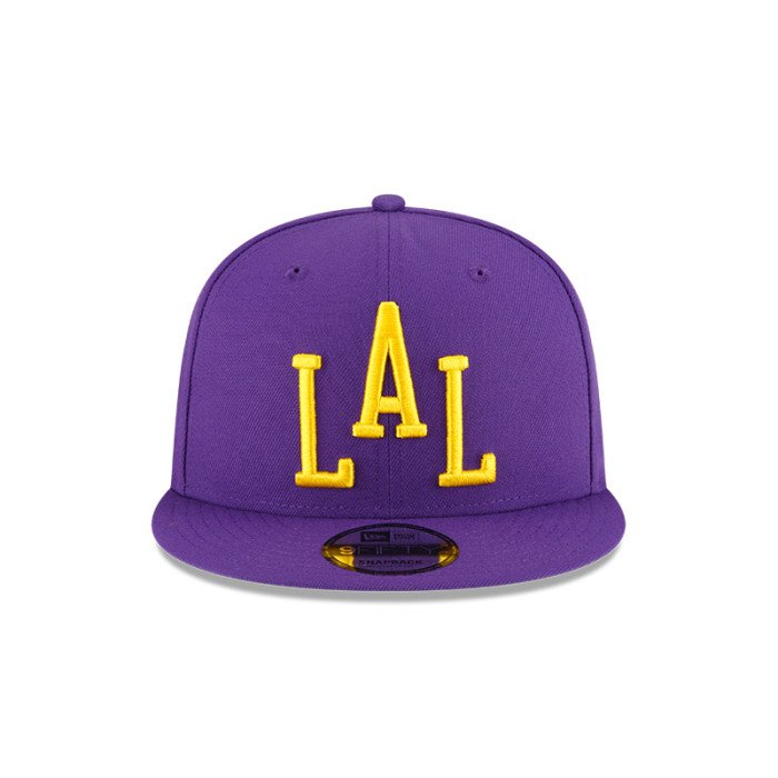 Casquette NBA New Era Los Angeles Lakers Alternate City Edition 9fifty image n°3