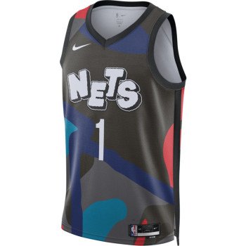 New Jersey / Brooklyn Nets NBA Neoprene Sleeve Zipper Bottle