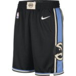 Color Black of the product Short NBA Atlanta Hawks Nike City Edition
