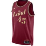 Color Red of the product Maillot NBA Donovan Mitchell Cleveland Cavaliers...