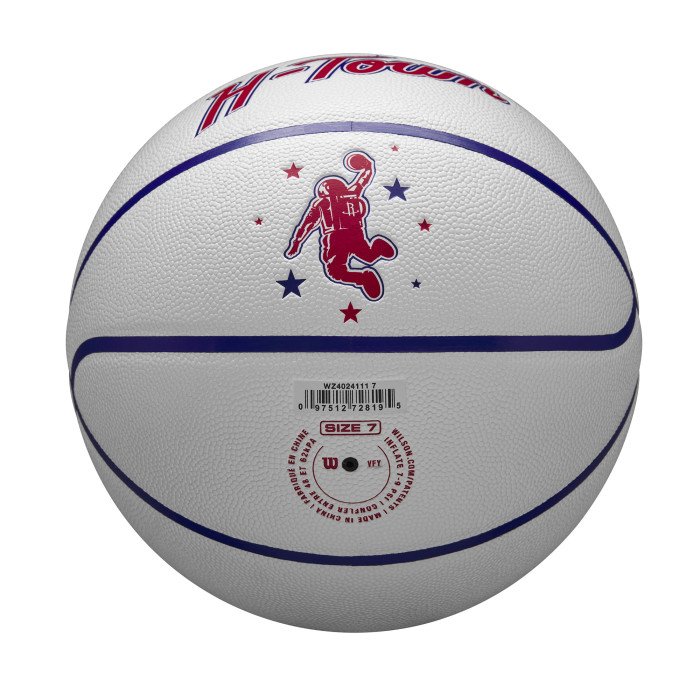 Ballon Wilson Houston Rockets NBA City Edition image n°7
