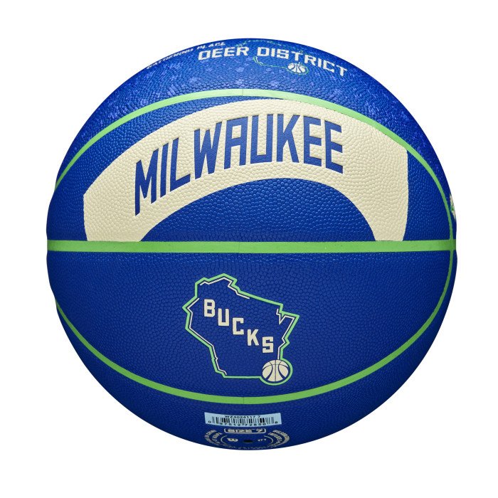 Ballon Wilson Milwaukee Bucks NBA City Edition image n°8