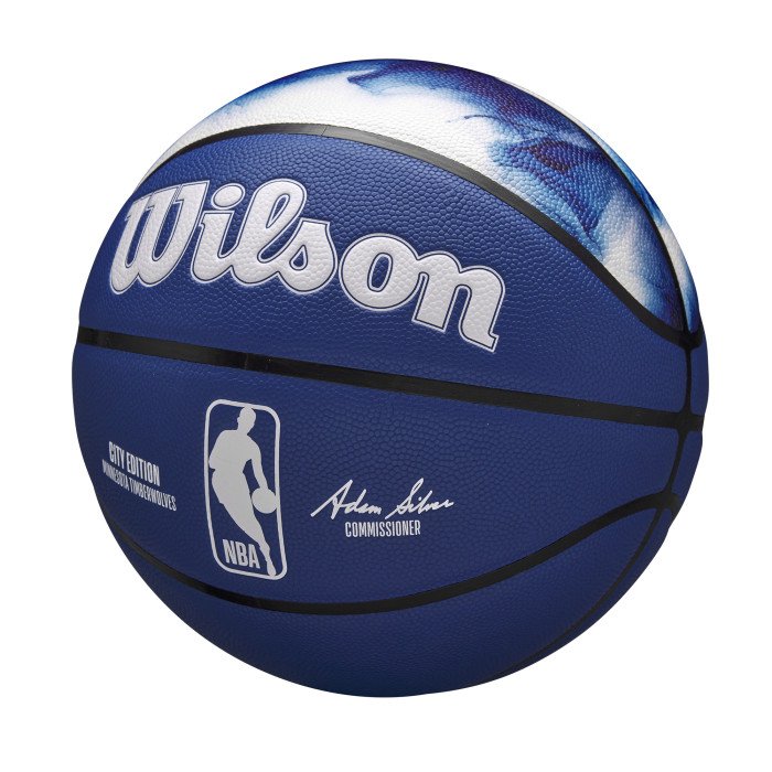 Ballon Wilson Minnesota Timberwolves NBA City Edition image n°4