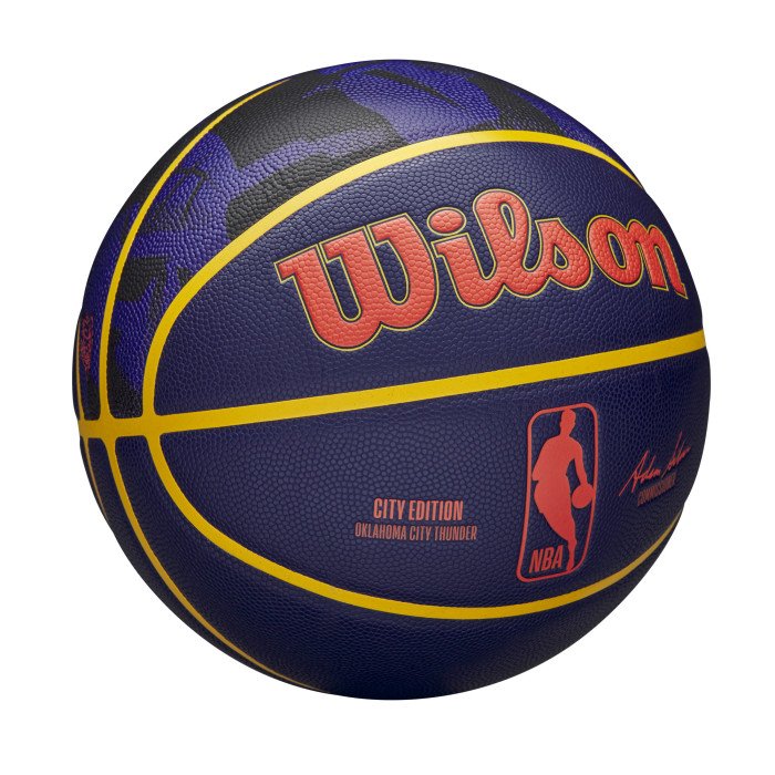 Ballon Wilson Oklahoma City Thunder NBA City Edition image n°3